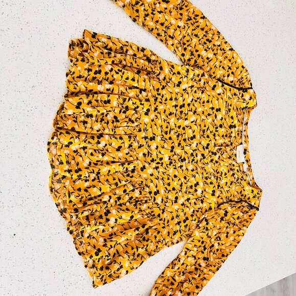 Boho yellow top Maeve by Anthropologie - Picture 6 of 10